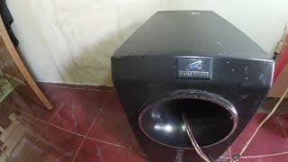 TEST SUBWOOFER POLYTRON PSW600 MODIF [upl. by Kosel]