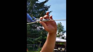 How to easily tighten a clothesline [upl. by Jemimah]