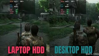 5400rpm vs 7200rpm HDD  The Last of us [upl. by Aelahs]