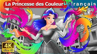 La Princesse des Couleur  The Colour Princess  in French  FrenchFairyTales [upl. by Nolrev]