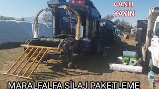 CANLI YAYIN MARALFALFA SİLAJ PAKET BASIMI [upl. by Marras]