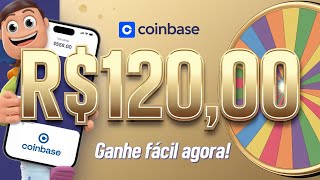 URGENTE🔴 Como Ganhei R12000 na Coinbase só por me Cadastrar [upl. by Llewsor]