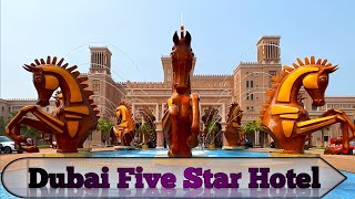 Jumeirah Al Qasr Hotel Dubai Amazing 5Star Resort in Madinat full tour [upl. by Essiralc762]