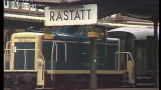 Bahnhof Rastatt 1984  Güterhallenfest  Ausschnitt [upl. by Adin884]