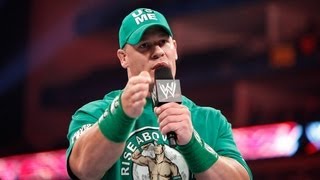 John Cena vows he will fight fight fight against Brock Lesnar [upl. by Ping]