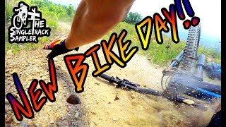 NEW BIKE DAY vs WINDROCK MTB PARK  The Singletrack Sampler [upl. by Leila]