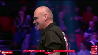 He Guoqiang vs Stuart Bingham 9 Club Shoot Out Snooker 2024 [upl. by Nodnyl178]