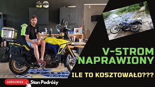 VStrom po naprawie szkody Ile to kosztowało [upl. by Poland]