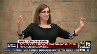 Martha McSally appointed to Senate [upl. by Azilanna]