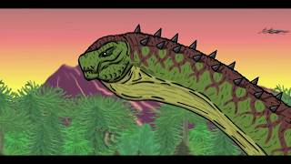 THE TITANOSAUR  Dinosaur Animation [upl. by Ahsirhcal228]