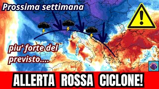 METEO ITALIA SETTIMANA ARRIVA UNA FORTISSIMA TEMPESTA ARTICA COLPIRA DA NORD A SUD ECCO LE DATE [upl. by Micheline]