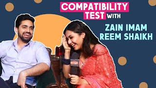 Compatibility Test Ft Zain Imam amp Reem Shaikh  Most Entertaining Segment Fanaa Ishq Mein Marjawan [upl. by Eliezer]