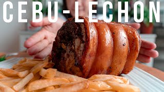 How to Make Juicy and Crispy Lechon Pork Belly AIRFRYER RECIPE [upl. by Nwadrebma426]