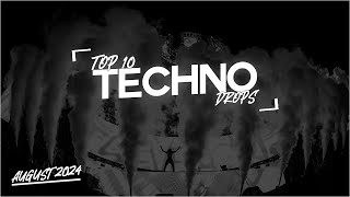 Sick Mainstage Techno Drops August 2024 Top 10  Drops Only  DSTN [upl. by Teressa89]