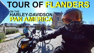 Tour of Flanders on the HarleyDavidson Pan America [upl. by Carrie]