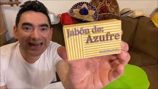 Jabon de azufre para eliminar acne granos y espinillas pelo largo y sin caspa Agustin Nieto [upl. by Medeah]