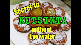 The Secret to Kutsinta without Lye or LihiyaHow to make [upl. by Claiborn]