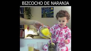 BIZCOCHO DE NARANJA  Sin Gluten Sin Azúcar Vegano 😍 Receta Macrobiótica [upl. by Atiluj514]