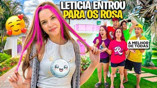 A LETÍCIA ENTROU PARA OS ROSA Deu confusão [upl. by Francene]