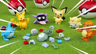 Pokemon Mega Construx  Stop Motion Building [upl. by Astri]