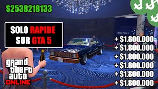 Solo GLITCH ARGENT ILLIMITÉ FACILE SUR GTA 5 Online [upl. by Yard]