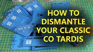 How to Dismantle your CO Classic TARDIS Toy [upl. by Ecirtap]