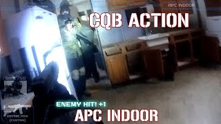 KRYTAC PDW CUSTOM  CQB ACTION APC INDOOR [upl. by Tnerb]