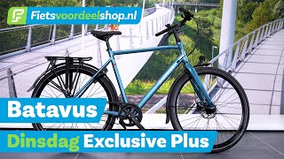 Batavus Dinsdag Exclusive Plus  Allround Stadsfiets met Luxe uitstraling [upl. by Atiuqcir425]