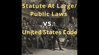 United States Code Prima Facia Evidence Statute At Large Substantial evidence [upl. by Acina]