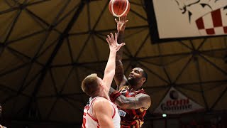 Aamir Simms Highlights 17 Pts vs Pistoia Basket [upl. by Zebada]