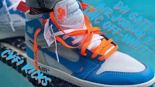 Dhgate Air Jordan 1 UNC ⚪️OFFWhites  BEST QUALITY❕❕❕ [upl. by Franklin305]