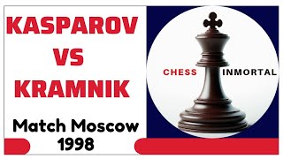 Garry Kasparov vs Vladimir Kramnik Match Moscow Russia 1998 [upl. by Aniluap389]