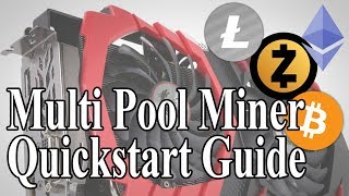 MultiPoolMiner Quickstart Guide  CPUGPU Cryptomining HowTo [upl. by Darom131]