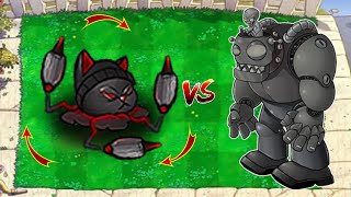 Plants vs Zombies Minigames Zombotany 2  1 DOOM Cattail vs Dr Zomboss [upl. by Alil]