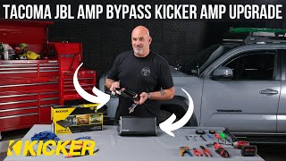 Toyota Tacoma Kicker JBL Amp Bypass Plug amp Play 5Channel Amp Bundle  2016  2023 Toyota Tacoma [upl. by Assennav]