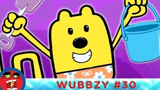 Sand Sculptures  Fredbot Cartoons For Kids Wow Wow Wubbzy [upl. by Eniger]