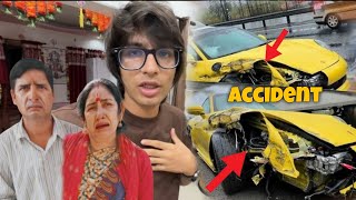 SuperCar Ka Accident Ho Gya 😭  Sourav Joshi Vlogs [upl. by Nbi]