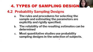 Type of Sampling in Health Research Probability Non Probability Filipino [upl. by Aciria]