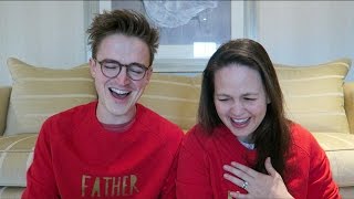 John Lewis Christmas Advert 2016  Reaction with Tom [upl. by Avitzur741]