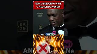 Para seedorf Vini Jr é o melhor do mundo vinijr realmadrid Flamengo boladeouro melhordomundo [upl. by Katsuyama]