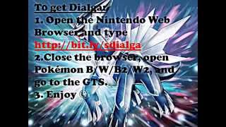 How to Get Shiny Dialga Palkia and Giratina [upl. by Dibbell954]