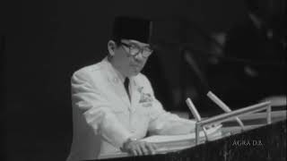 Pidato Presiden Soekarno di hadapan PBB di tahun 1960  Tentang Imperialisme dan Irian Barat [upl. by Merci]