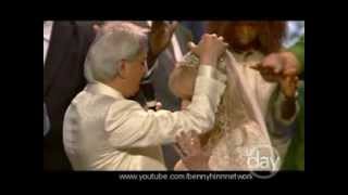 Benny Hinn prays for Suzanne Hinn [upl. by Nebur]