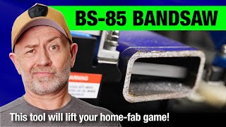 Vevor BS85 bandsaw review A better way to cut metal in your home shop  Auto Expert John Cadogan [upl. by Areid]