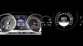 2012 VW Golf 7 14 TSI 140hp vs MercedesBenz C 200 CDI 136hp 0200 kmh [upl. by Etteraj733]