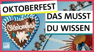 Oktoberfest Alles was Du zur Wiesn wissen musst  Possoch klärt  BR24 [upl. by Lemrej]