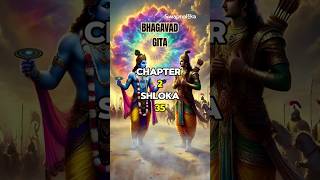 Bhagavad Gita  Ch 2 Verse 35 📖 shorts bhagavadgita hinduism scripture [upl. by Otilegna669]