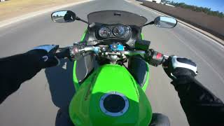 Ninja 650 wheelie practice [upl. by Nert]