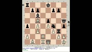 Andscacs 095 vs Stockfish 17  English Nimzovich Defense chess [upl. by Enileuqcaj]