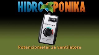 Hidroponika  Potenciometar za ventilatore i turbine [upl. by Troxell]